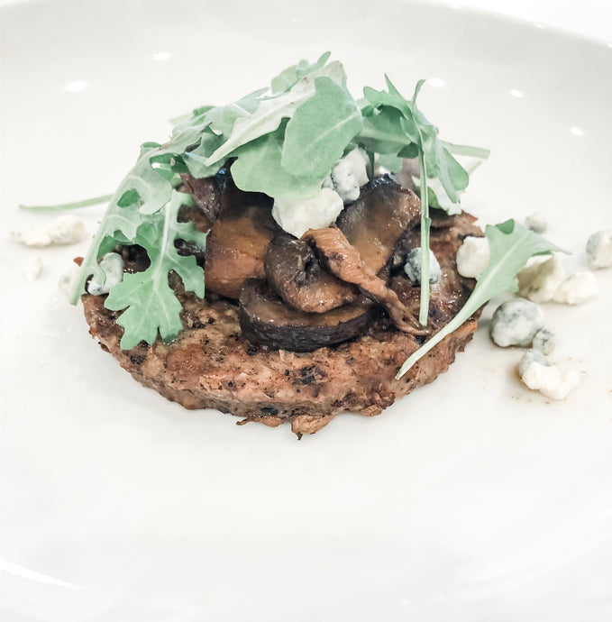 Arugula Portobello Burgers